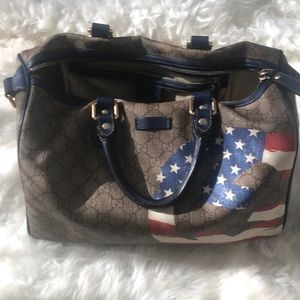 Slightly used Gucci Boston bag